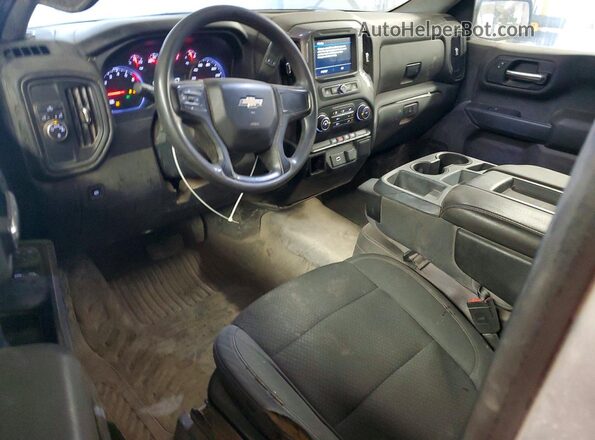 3GCNWAEH4KG177366 2019 CHEVROLET SILVERADO Silver Widok deski rozdzielczej
