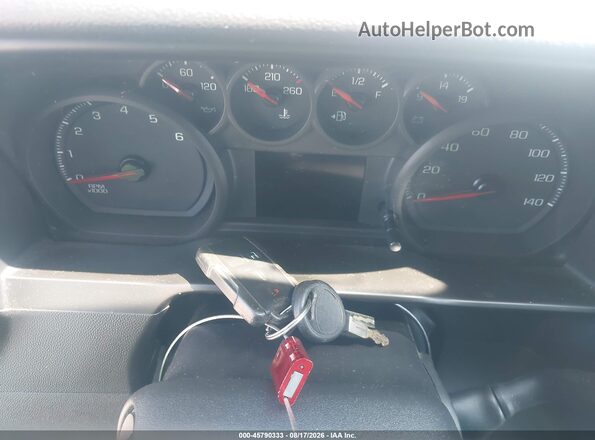 3GCNWAEH8KG287143 2019 CHEVROLET SILVERADO White Вид панелі приладів