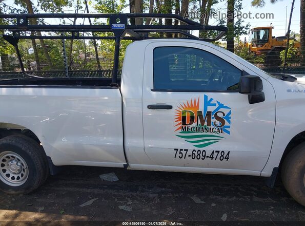 3GCNWAEHXKG256394 2019 CHEVROLET SILVERADO White Widok wnętrza z tyłu
