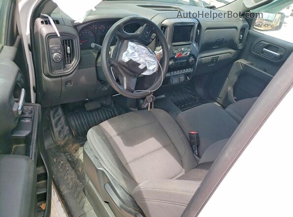 3GCNWAEK5MG324888 2021 CHEVROLET SILVERADO White Vista del salpicadero