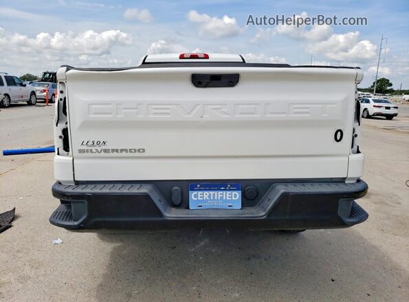 3GCNWAEK5MG324888 2021 CHEVROLET SILVERADO White Vista trasera