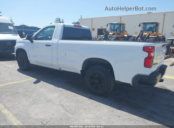 3GCNWAEK9MG318334 2021 CHEVROLET SILVERADO White Задня ліва чверть