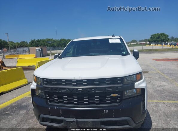 3GCNWAEK9MG318334 2021 CHEVROLET SILVERADO White Вид спереду