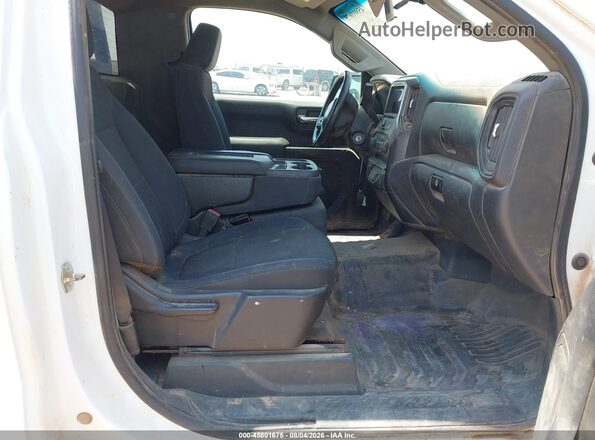 3GCNYAEF8LG125488 2020 CHEVROLET SILVERADO White Vista interior delantera