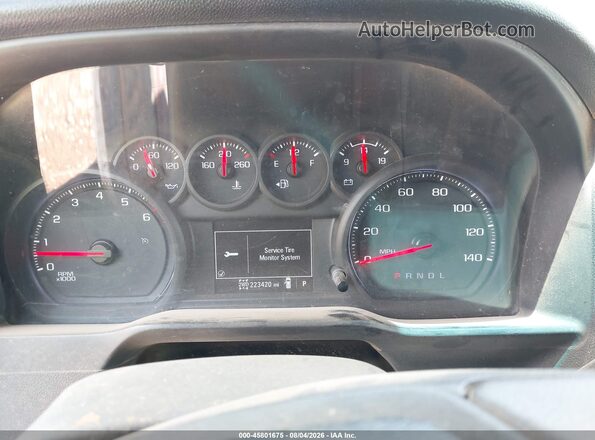 3GCNYAEF8LG125488 2020 CHEVROLET SILVERADO White Vista de los asientos traseros