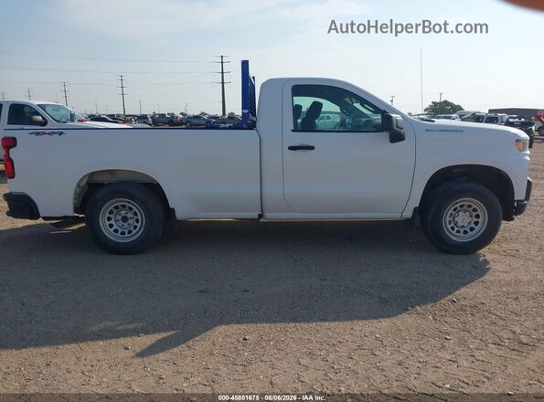 3GCNYAEF8LG125488 2020 CHEVROLET SILVERADO White Vista interior trasera
