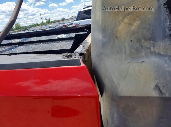3GCNYAEK0MG394115 2021 CHEVROLET SILVERADO Красный Вид задних сидений