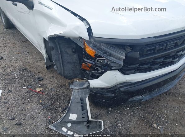 3GCPAAED2PG327003 2023 CHEVROLET SILVERADO Белый Вид спереди