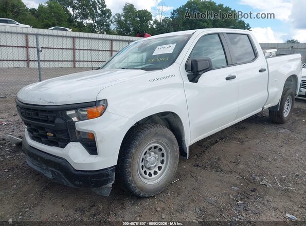 3GCPAAED2PG327003 2023 CHEVROLET SILVERADO Белый Передняя левая четверть
