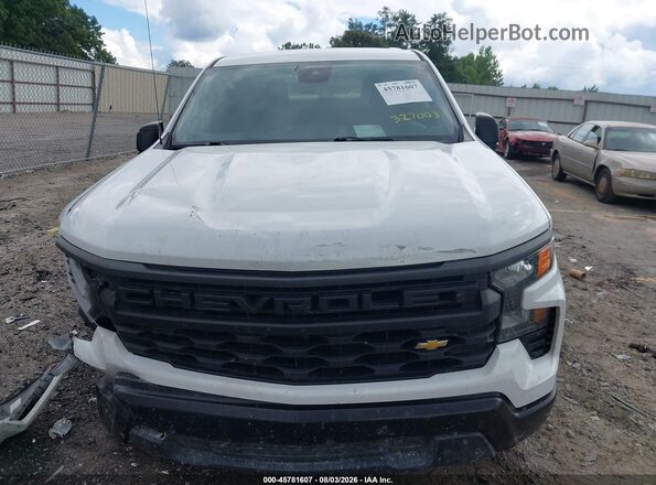 3GCPAAED2PG327003 2023 CHEVROLET SILVERADO Белый Вид щитка приборов