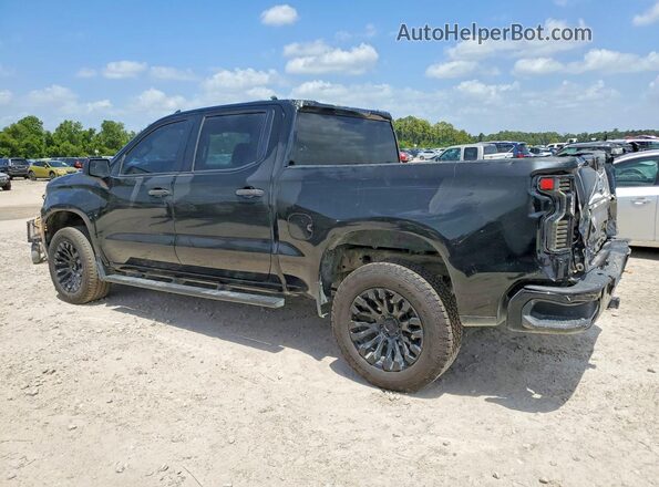 3GCPABEK0NG517464 2022 CHEVROLET SILVERADO Black უკანა მარცხენა