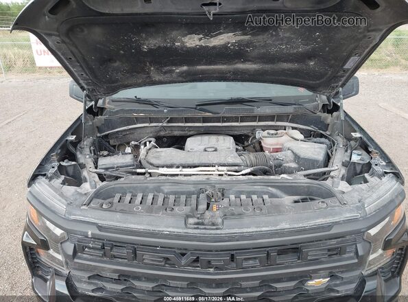 3GCPABEK0NG530828 2022 CHEVROLET SILVERADO Black Հետևի տեսք