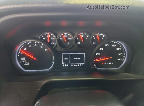 3GCPABEK0RG179991 2024 CHEVROLET SILVERADO Black Vista del cuadro de instrumentos
