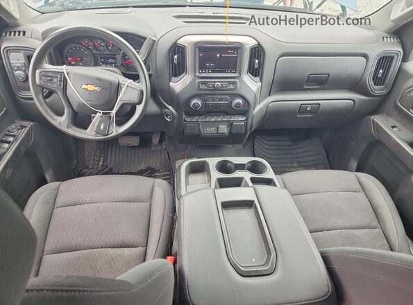 3GCPABEK0RG216313 2024 CHEVROLET SILVERADO Синий Вид панели приборов