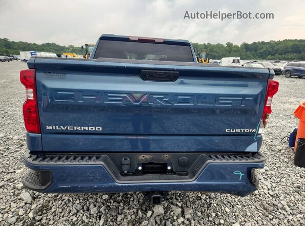 3GCPABEK0RG216313 2024 CHEVROLET SILVERADO Синий Вид сзади