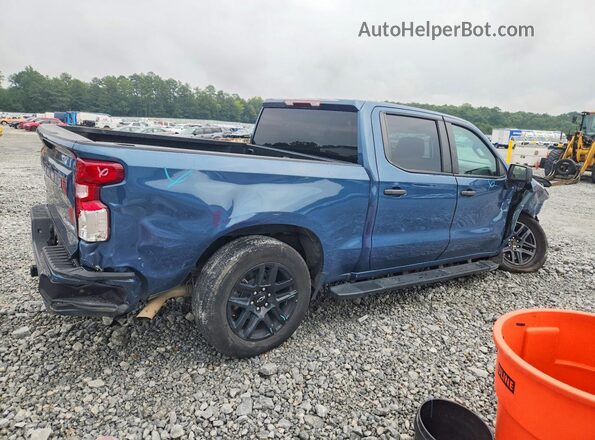 3GCPABEK0RG216313 2024 CHEVROLET SILVERADO Синий Задняя правая четверть