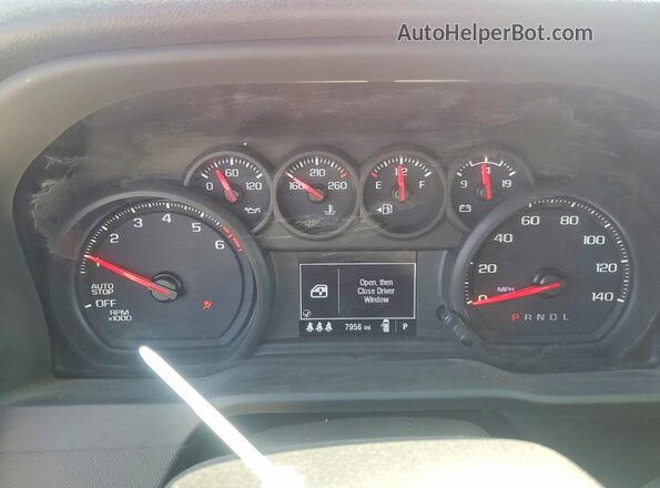 3GCPABEK0RG423378 2024 CHEVROLET SILVERADO Red Widok zestawu wskaźników