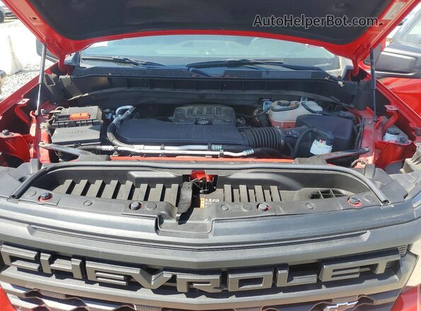 3GCPABEK0RG423378 2024 CHEVROLET SILVERADO Red Widok wnętrza z tyłu