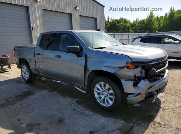 3GCPABEK1PG149489 2023 CHEVROLET SILVERADO Серебряный Передняя правая четверть