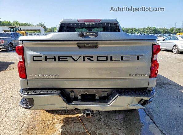 3GCPABEK1PG149489 2023 CHEVROLET SILVERADO Серебряный Вид сзади