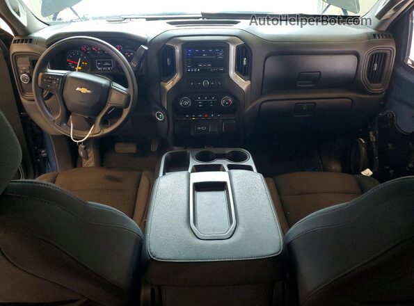 3GCPABEK1RG288167 2024 CHEVROLET SILVERADO Blue Вид панелі приладів