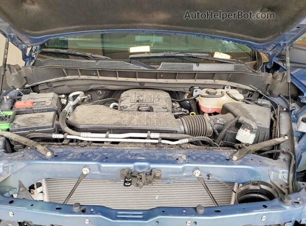 3GCPABEK1RG288167 2024 CHEVROLET SILVERADO Blue Вид задньої частини салону