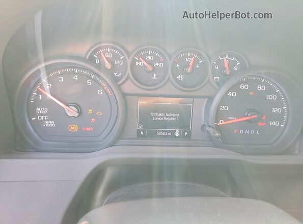 3GCPABEK2NG572336 2022 CHEVROLET SILVERADO White Instrument cluster view