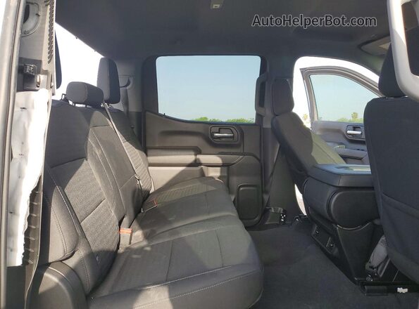 3GCPABEK2NG572336 2022 CHEVROLET SILVERADO White Rear seats view