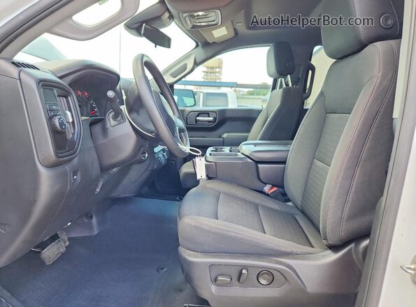 3GCPABEK3RG382339 2024 CHEVROLET SILVERADO White Вид салону спереду