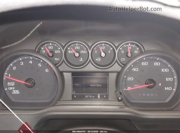 3GCPABEK6PG146989 2023 CHEVROLET SILVERADO Black უკანა სავარძლების ხედი