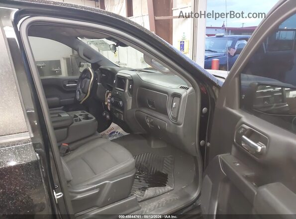 3GCPABEK6PG146989 2023 CHEVROLET SILVERADO Black წინა სალონის ხედი