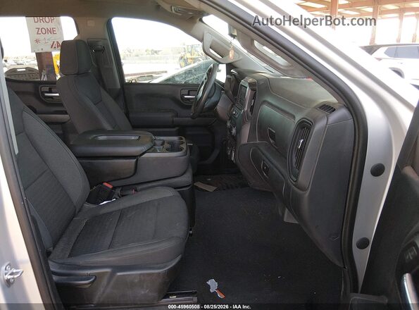 3GCPABEK7NG510866 2022 CHEVROLET SILVERADO Silver წინა სალონის ხედი