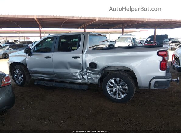 3GCPABEK7NG510866 2022 CHEVROLET SILVERADO Silver უკანა სალონის ხედი