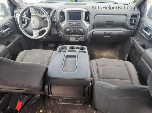 3GCPABEK7NG570341 2022 CHEVROLET SILVERADO Black Vista del salpicadero