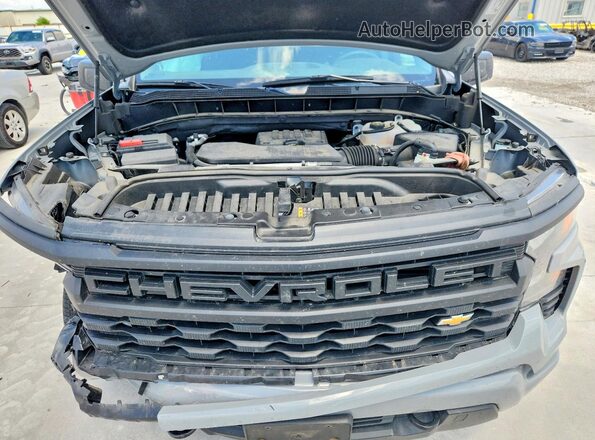 3GCPABEK7SG103464 2025 CHEVROLET SILVERADO Gray Սալոնի հետևի տեսք