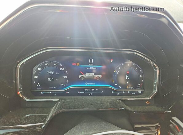 3GCPACEK1PG261375 2023 CHEVROLET SILVERADO Black Вид щитка приладів