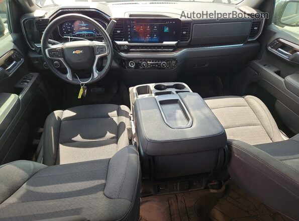 3GCPACEK1PG261375 2023 CHEVROLET SILVERADO Black Вид панелі приладів