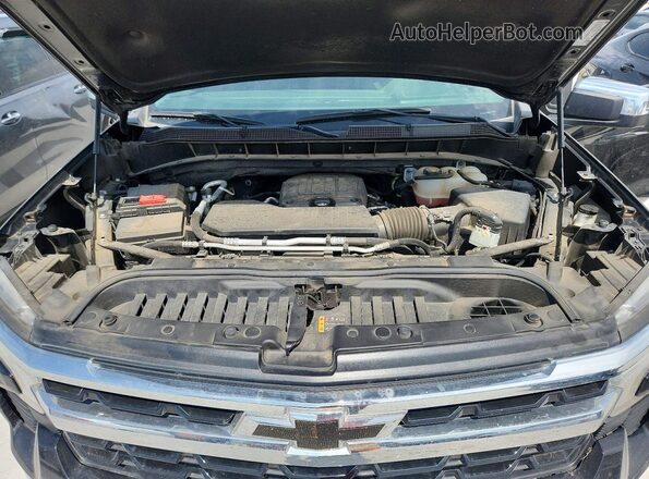 3GCPACEK1PG261375 2023 CHEVROLET SILVERADO Black Вид задньої частини салону