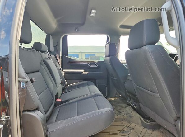 3GCPACEK1PG261375 2023 CHEVROLET SILVERADO Black Вид задніх сидінь