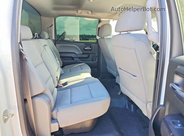 3GCPCNEH1GG197090 2016 CHEVROLET SILVERADO White Հետևի նստատեղերի տեսք