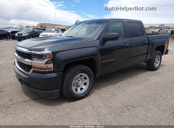 3GCPCNEH4JG333770 2018 CHEVROLET SILVERADO Gray Vista tres cuartos delantera izquierda