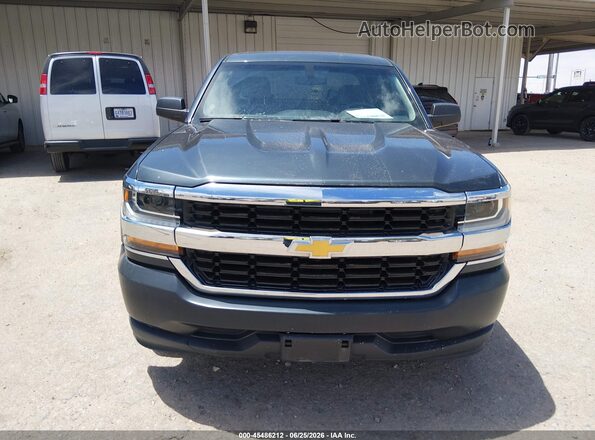 3GCPCNEH4JG333770 2018 CHEVROLET SILVERADO Gray Vista del cuadro de instrumentos