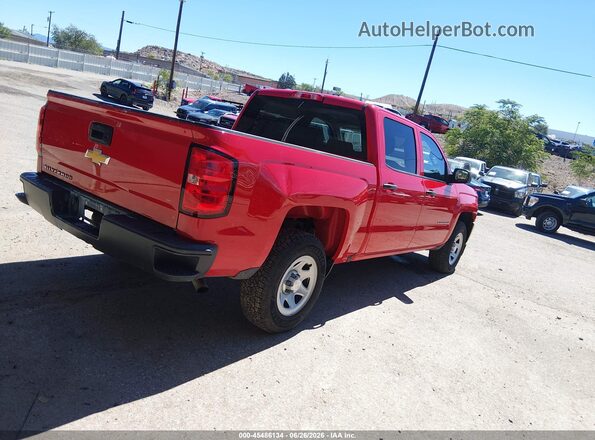 3GCPCNEH6JG332507 2018 CHEVROLET SILVERADO Red Задня права чверть