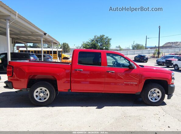 3GCPCNEH6JG332507 2018 CHEVROLET SILVERADO Red Вид задньої частини салону