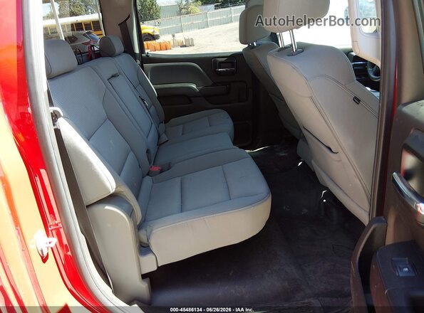 3GCPCNEH6JG332507 2018 CHEVROLET SILVERADO Red Вид наклейки з VIN-кодом