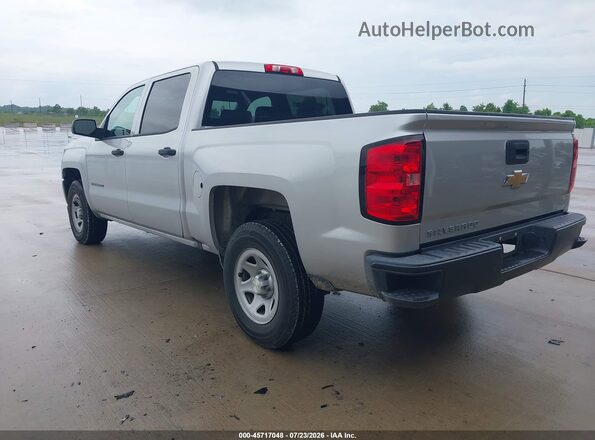 3GCPCNEH9JG432701 2018 CHEVROLET SILVERADO Серебряный Задняя левая четверть