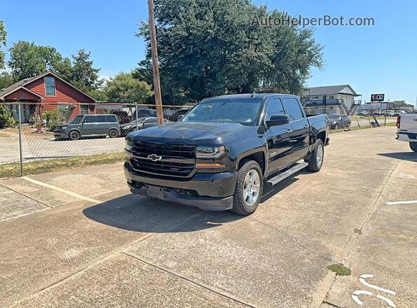 3GCPCPEC0JG496674 2018 CHEVROLET SILVERADO Черный Задняя правая четверть
