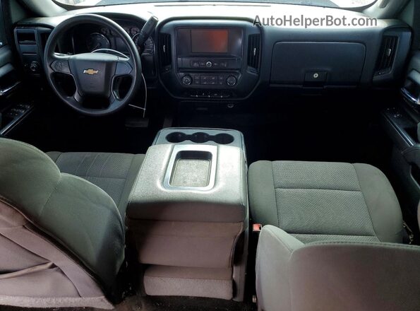 3GCPCPEC2JG369862 2018 CHEVROLET SILVERADO White Vista del salpicadero