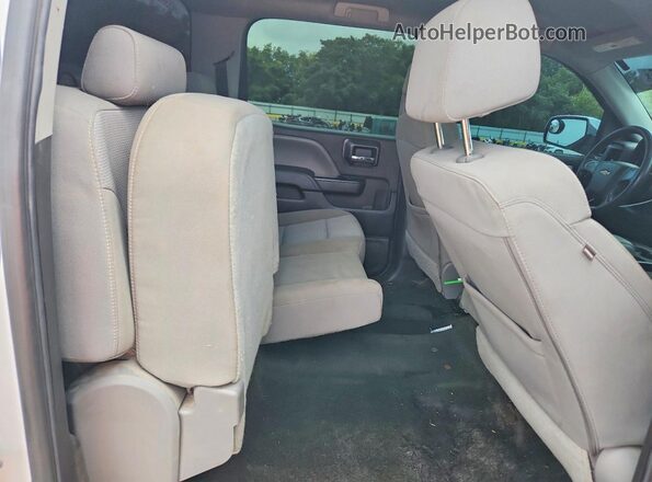 3GCPCPEC2JG369862 2018 CHEVROLET SILVERADO White Vista de los asientos traseros