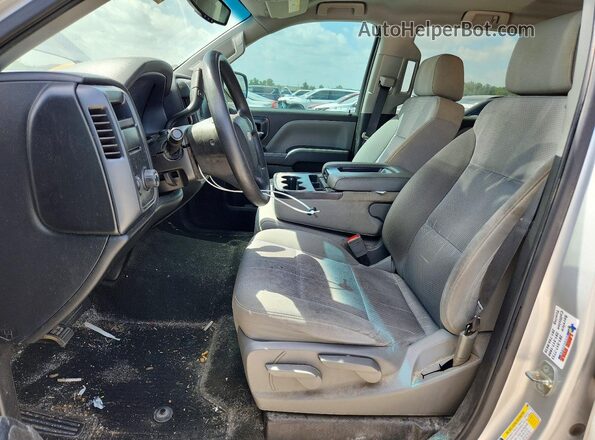 3GCPCPEC3JG343254 2018 CHEVROLET SILVERADO Silver Вид салону спереду